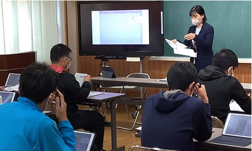 ICT活用の様子